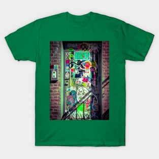 NYC Street Wall Stickers Brooklyn T-Shirt